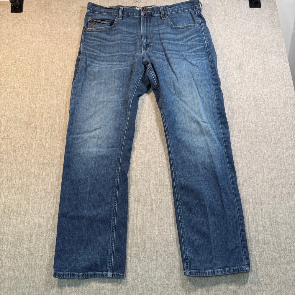 Ariat M5 Straight Leg Legacy Jeans Mens 38x32 Durham Medium Wash 10022784